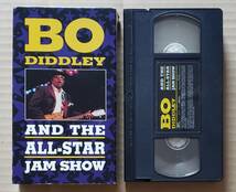 即決！輸入盤VHSビデオテープ◎BO DIDDLEY AND THE ALL-STAR JAM SHOW ボ・ディドリー Ron Wood,Mick Fleetwood,John Mayall,etc._画像1