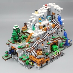 【送料無料/税込】 レゴ LEGO 互換品 18032 MINECRAFT マインクラフト 山の洞窟 The Mountain Cave 21137