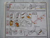 Iberia★イベリア航空　MD-88　安全のしおり　2003 マクドネルダグラス　For your Safety_画像5