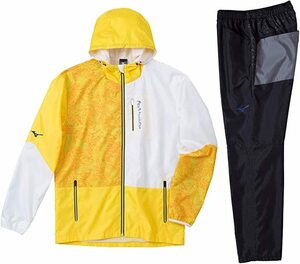  new goods *MIZUNO( Mizuno ) reverse side mesh black stick Wind breaker top and bottom set [M]19,470 jpy F9