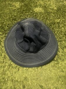 超希少　40年代オリジナル　アメリカ軍　デニムハット　U.S.ARMY hat 超グットサイズ　7ハーフ