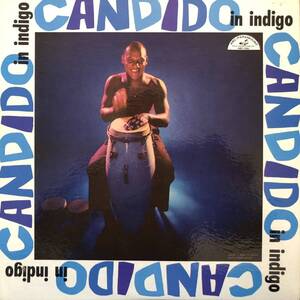 米オリジMONO深溝(DG) LP！Candido / In Indigo 1958年 ABC-Paramount ABC-236 アフロ・キューバン・ジャズ Joe Puma Dick Hyman ラテン