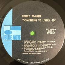 米Blue NoteオリジLP！Liberty UA黒水色ラベル！Jimmy McGriff / Something To Listen To！1970年 BST 84364 ブルーノート オルガン Jazz_画像2