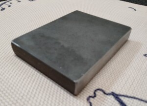 ペレットにも!超極厚黒皮鉄板 BBQプレート 厚み16mm 100mm*75mm ソロキャンプ
