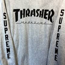 SUPREME × THRASHER コラボパーカー_画像3