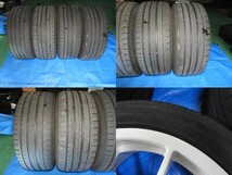 ⑯ CT9W CT9A エボ9 エンケイ WRC TARMAC EVO 17インチ 8.5J +35 114.3 5H ENKEI 4本 ASSY トミマキ ラリーアート ランエボ EVO7 8 CP9A 6_画像9