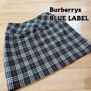 Burberrys BLUE LABEL チェックミニスカート 14132