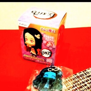 鬼滅の刃 ちょこっとひっかけフィギュアぷち + ここみえ 竈門禰豆子 ナムコ