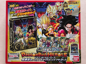 廃盤 初回特典版 ドラゴンボールヒーローズ BOX 邪悪龍ミッション スペシャルバインダーセット 9ポケットバインダー 新品 3th ANNIVERSARY