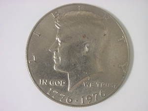 アメリカ合衆国 HALF DOLLAR ハーフドル 50セント 1976年 硬貨・コイン 92