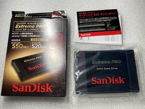 新品同様 SanDisk Extreme PRO 240GB SSD 高信頼 MLC チップ SDSSDXPS-240G-J25 SATA 2.5inch 高耐久 ③