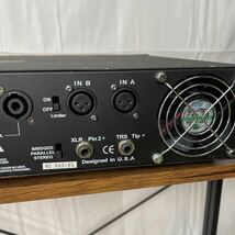 【LL282】CLASSIC PRO パワーアンプ クラシックプロ CP 1200 USA アメリカのデザイン　通電確認済み_画像8