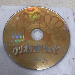 【ディスクのみ】ワリオランドシェイク Wii 【3234】