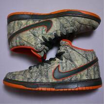 2010 NIKE DUNK MID PREMIUM SB US9 27cm ナイキ ダンク ミッド REAL TREE CAMO リアル ツリー カモ カモフラ 迷彩 314381-300_画像2