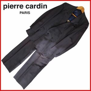 【PierreCardin】ピエールカルダンセットアップスーツ ダブル　ネイビー ダブルスーツ フォーマルスーツ セットアップ