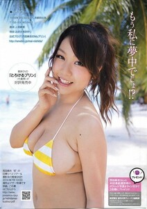 ..グラビア切り抜き 西田麻衣 「逃れられない色気」