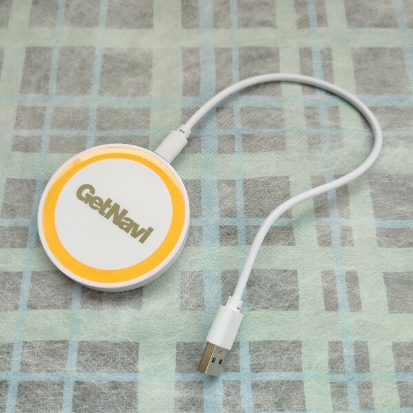 付録 GetNavi Qi対応ワイヤレス充電器