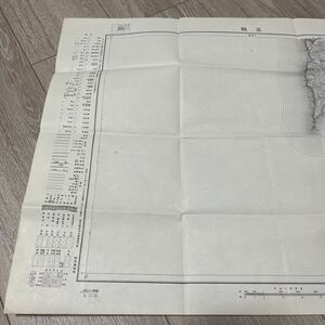 古地図 地形図 五万分之一 地理調査所 昭和28年応急修正 昭和29年発行 豆酘 長崎県