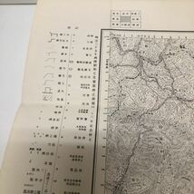 古地図 地形図 五万分之一 地理調査所 昭和28年応急修正 昭和29年発行 三田井 大分県 宮崎県 熊本県_画像4