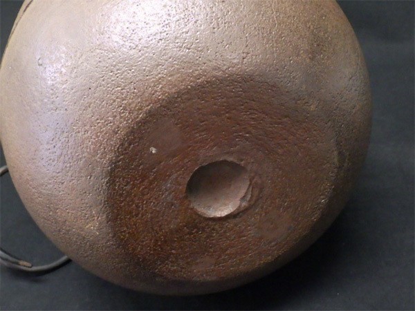 金森紹栄造 弾肌棗釜 共箱付 茶器 煎茶道具 筒形 刻印 蓋付 金森紹栄造 弾肌棗釜 共箱付 茶器 煎茶道具 筒形 刻印 蓋付