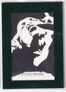 【1of1 スケッチカード】Topps chrome スターウォーズ　直筆イラスト　サイン　STAR WARS 　　 