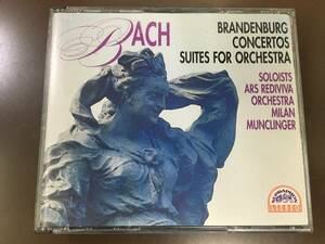 3CD/ Bach;6 Brandenburg Concertos Ars Rediviva Orchestra 【J11】/中古