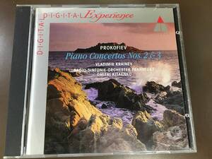 CD/SERGEI PROKOFIEV：PIANO CONCERTOS VLADIMIR KRAINEV /【J13】/中古