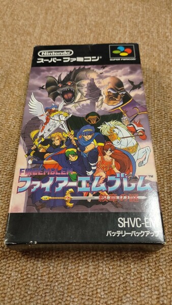 スーパーファミコンソフト ファイアーエムブレム 紋章の謎