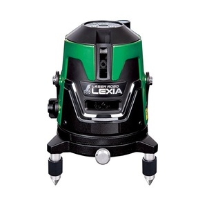 シンワ測定 70852 レーザーロボ LEXIA グリ－ン 21P 縦ライン1本・横・鉛直・地墨 受光器+三脚付セット 新品 レクシア 70842