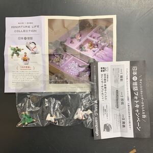 即決 海洋堂 miniature life collection 日本の昔話 つるの恩返し フィギュア ミニチュア 海洋堂 × 田中達也 鶴の恩返し ツルの恩返し