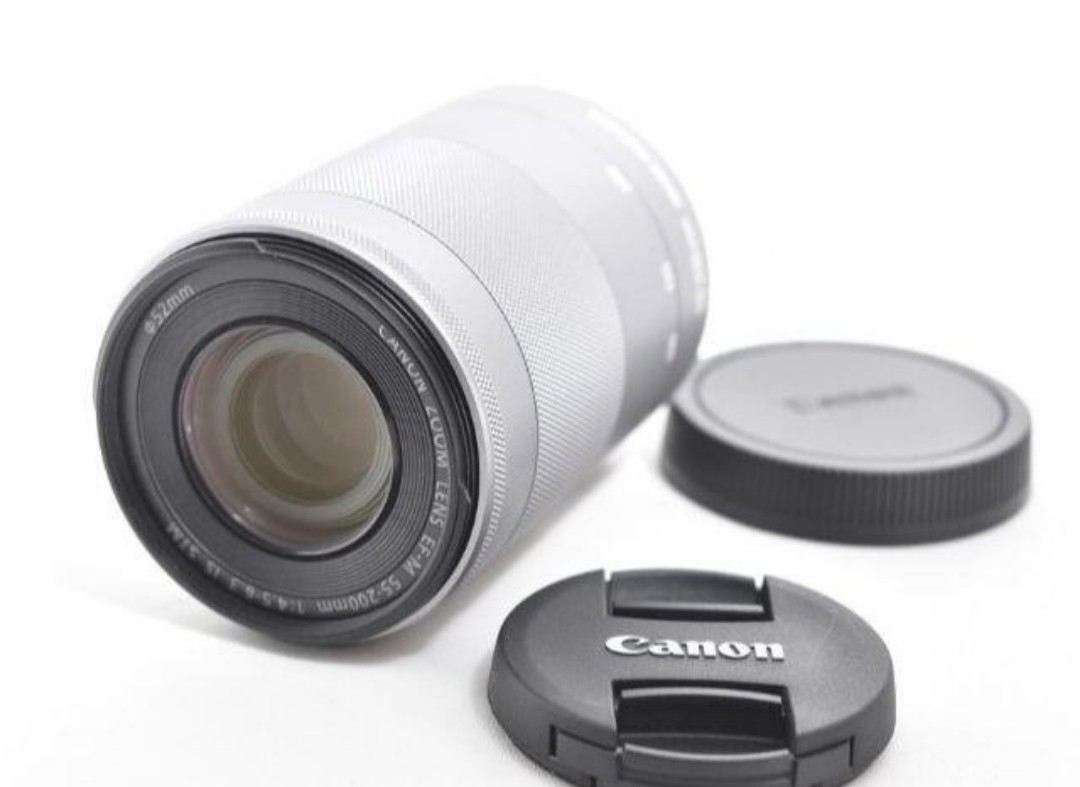 10月2日限定 Canon EF-M 55-200mm IS STM シルバー｜PayPayフリマ