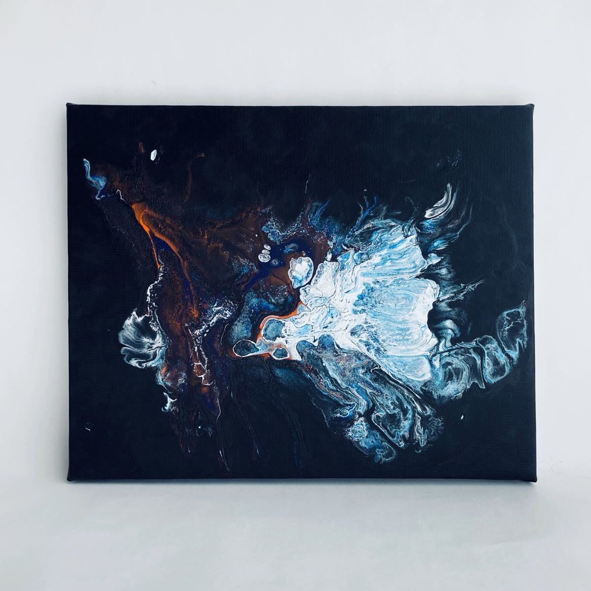 3年保証 即日出荷 希少品 油絵 アート パネル 絵画 作者 抽象画 現代