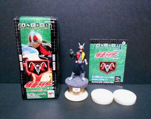 [ breaking the seal * new goods ] Kamen Rider chess piece collection DX no. 1 chapter Riderman KNIGHT Night chess 2002 year mega house figure 