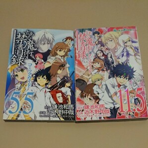 2冊セット) とある魔術の禁書目録 コミックガイド （5.5 / 11.5)