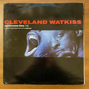 即決 Cleveland Watkiss / Spend Some Time UKオリジナル盤 12inch Coldcut Remix, Funk / Soul, Acid Jazz