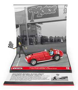 ブルム 1/43 フェラーリ 375 F1 初優勝 1951 シルバーストーン フィギア付き BRUMM FERRARI 375 GONZALEZ