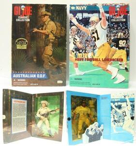 箱付　GI.JOE CLASSIC COLLECTON　Navy Football　Australian O D F　2点　運賃着払　0604Q9rb