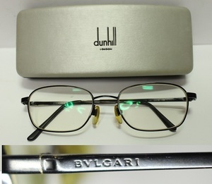 ブルガリ 度入 眼鏡 ダンヒルケース レターパックプラス可 0512R15r