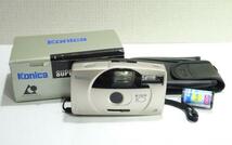 KONICA SUPER BIG MINI BM-S10 コニカ　コンパクト　フィルムカメラ　ソフトケース付き　1点　0521Q6h_画像1