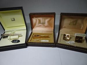 Dunhill Dunhill Tiger I cuffs . tiepin 2 piece letter pack post service plus possible 0408T6G