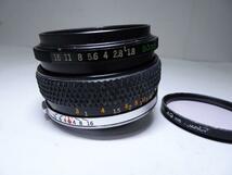 オリンパスレンズ 50mm 1.8 マニュアルカメラ レターパックプラス可 0422T10G_画像3