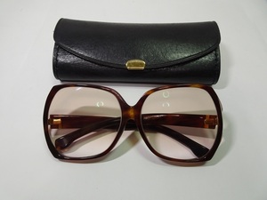 book@ tortoise shell. sunglasses original leather case attaching letter pack post service plus possible 0616S4G