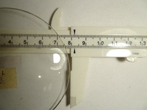 希少な球面ガラス ガラス風防 補修用部品 レターパックプラス可 0619R8Y_画像3