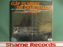 Naughty By Nature ： Clap Yo Hands 12'' c/w The Chain Remains (( 落札5点で送料無料_画像2