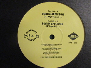 A Tribe Called Quest ： Bonita Applebum 12'' (( 12'' Why ? Ver. / 12'' Boys Mix / ATCQ / 落札5点で送料無料