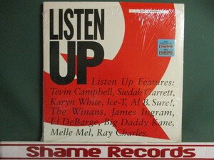 VA ： Listen Up 12'' (( Tevin Campbell / Al B. Sure / Karyn White / El DeBarge / Ray Charls / James Ingram など