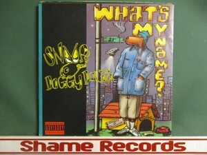 Snoop Doggy Dogg : What's My Name? 12'' (( West Coast West Side G-Rap GRap G Rap Gang HipHop / successful bid 5 point free shipping 