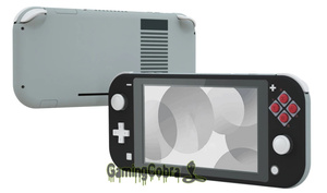 【Y0106】ニンテンドースイッチライト専用 黒 外殻 ハウジング シェルケース Nintendo Switch Lite