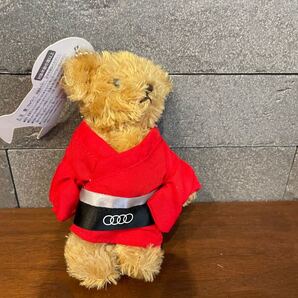 アウディ Audi くま ぬいぐるみ キーホルダー