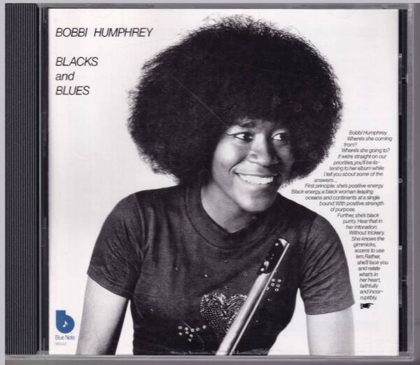 CD 「ブラックス・アンド・ブルース」 ボビーハンフリー (「Blacks And Blues」 BOBBI HUMPHREY )